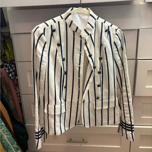 Lauren by Ralph Lauren linen and cotton blazer